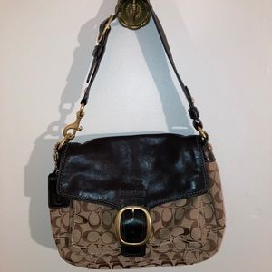 Coach signature bleecker handbag
